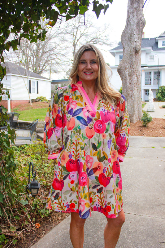 Mixed Berry Bouquet Dress