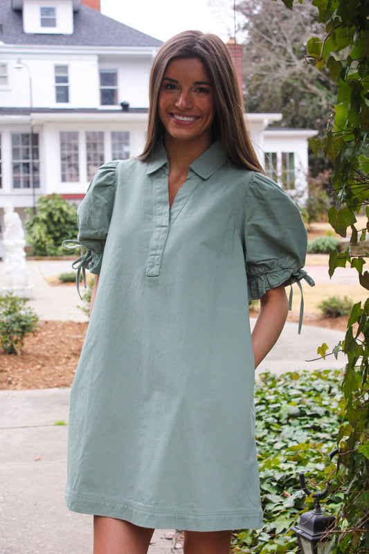 Gracie Green Dress