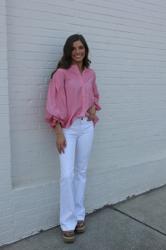 Babydoll Pink Blouse