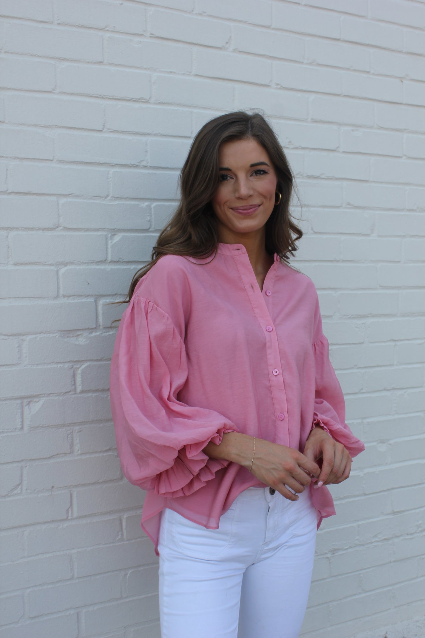 Babydoll Pink Blouse