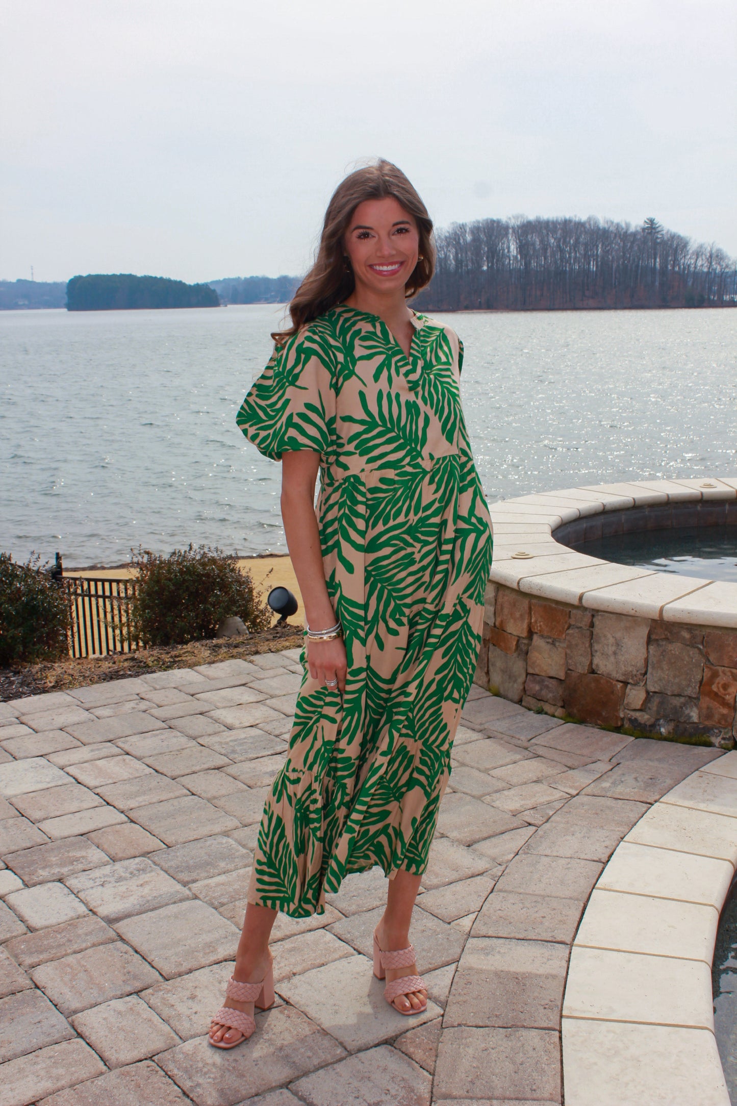 Fun Fern Maxi Dress