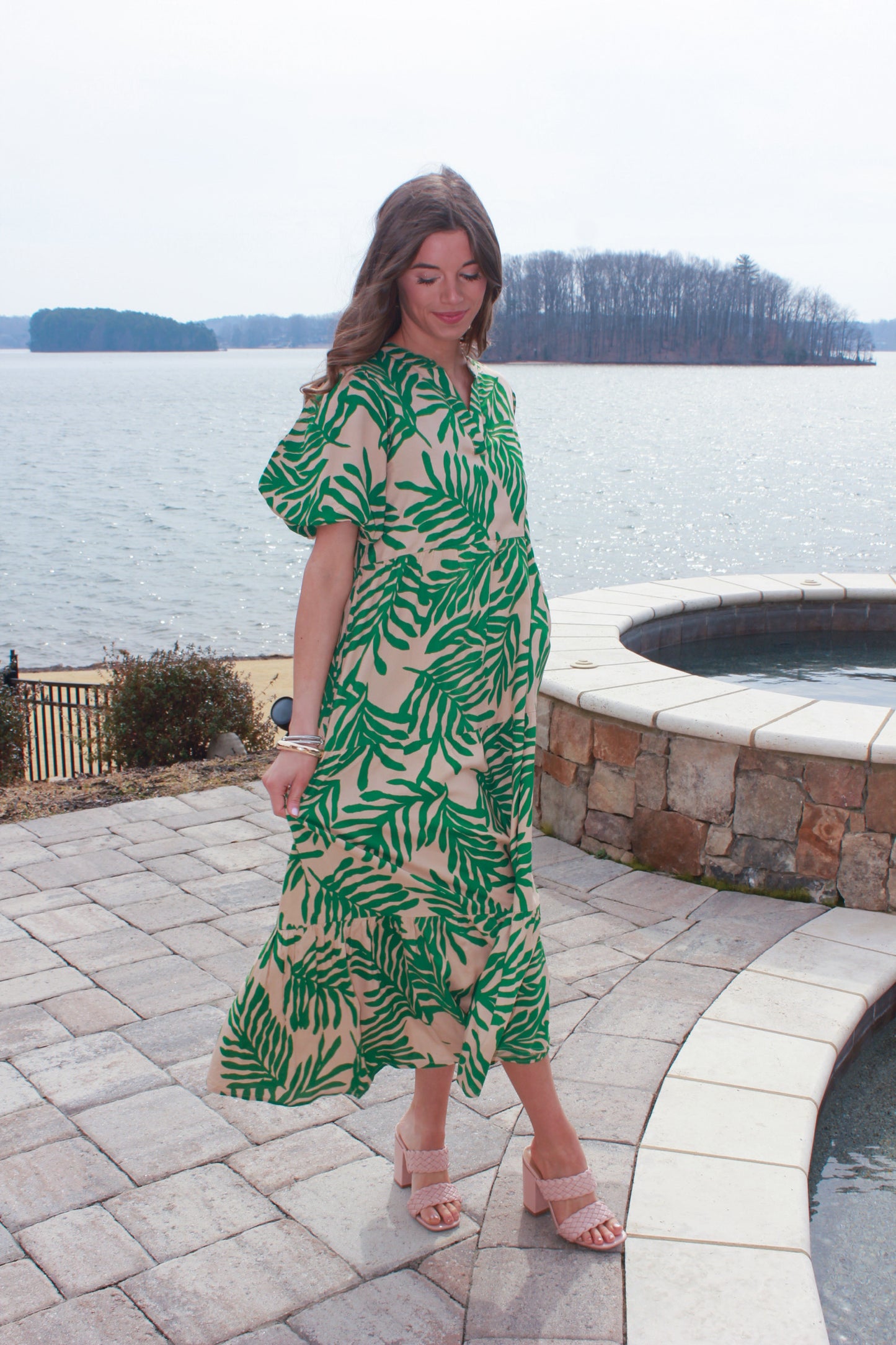 Fun Fern Maxi Dress