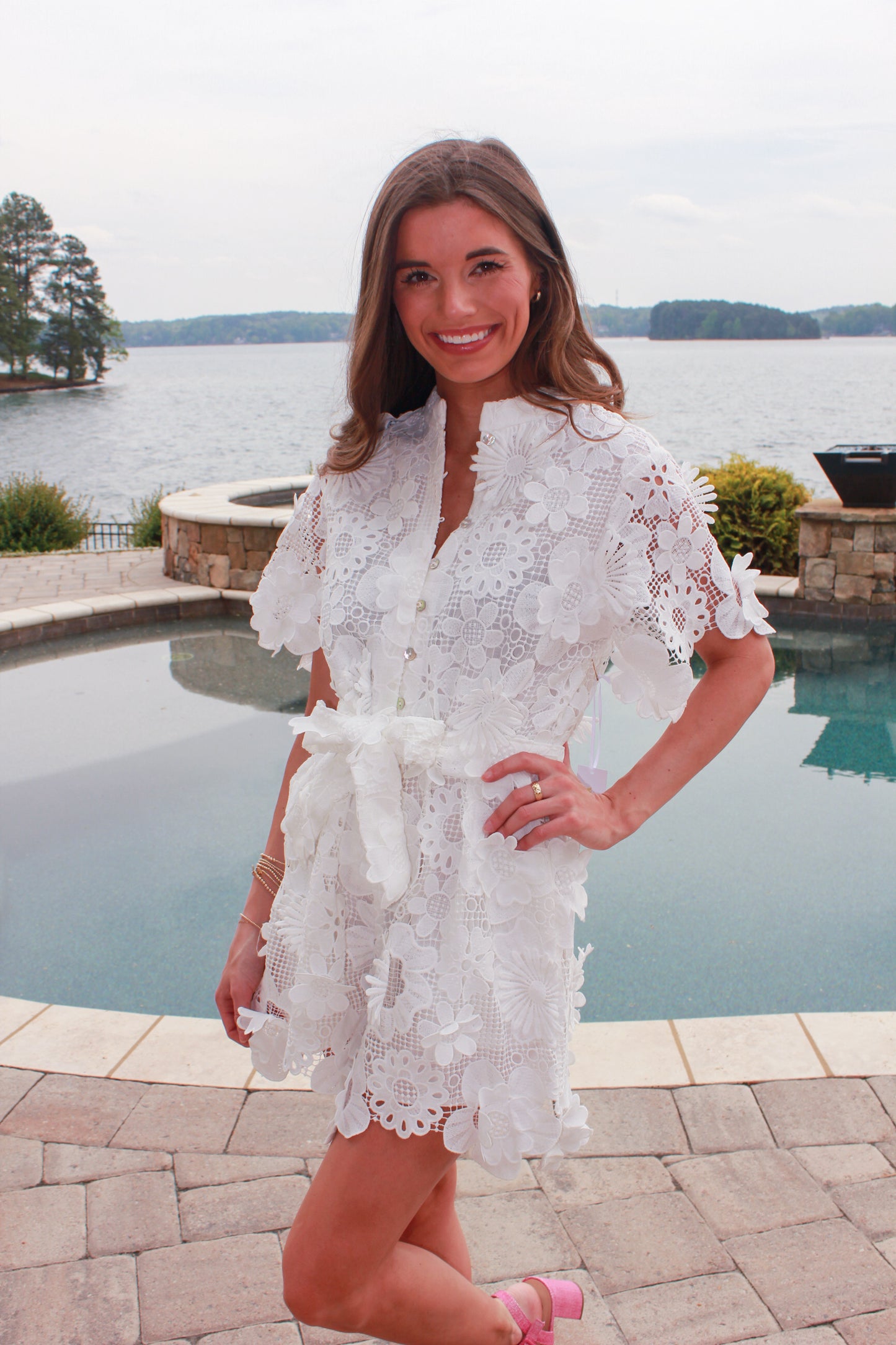 Pearly White Romper