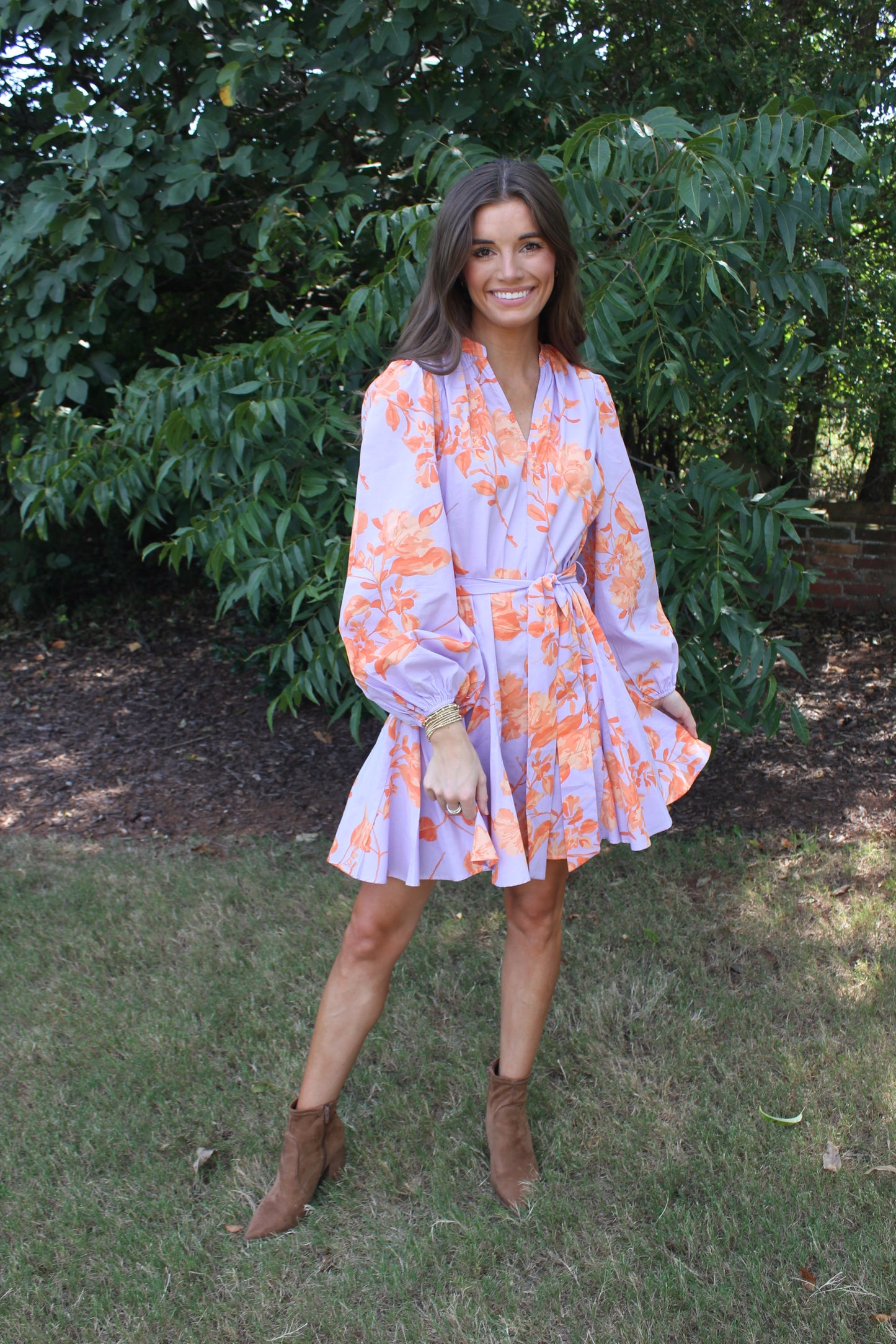 Lavender Clementine Dress