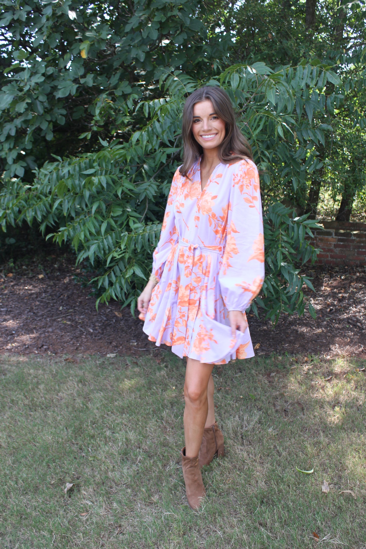 Lavender Clementine Dress