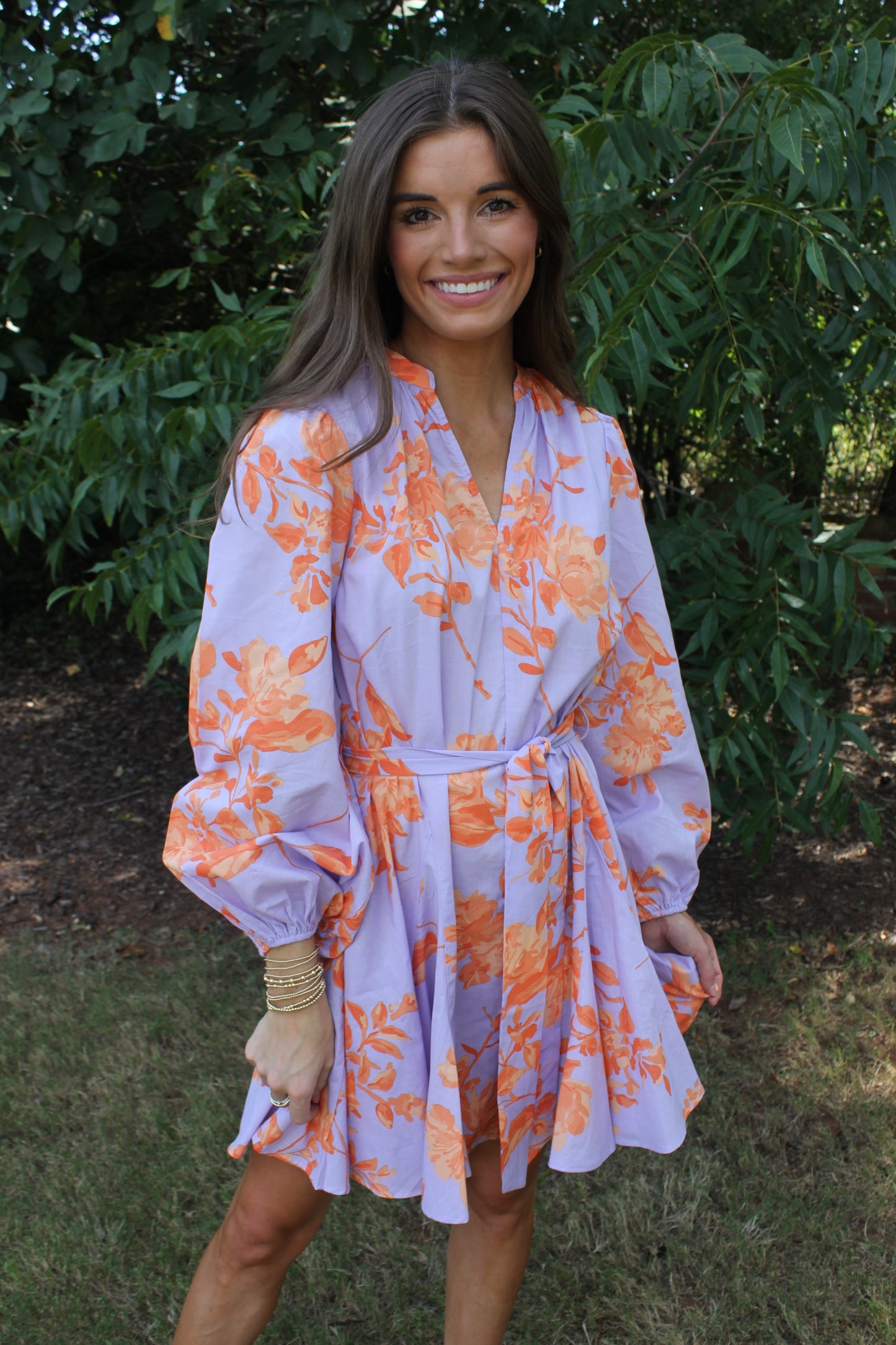 Lavender Clementine Dress