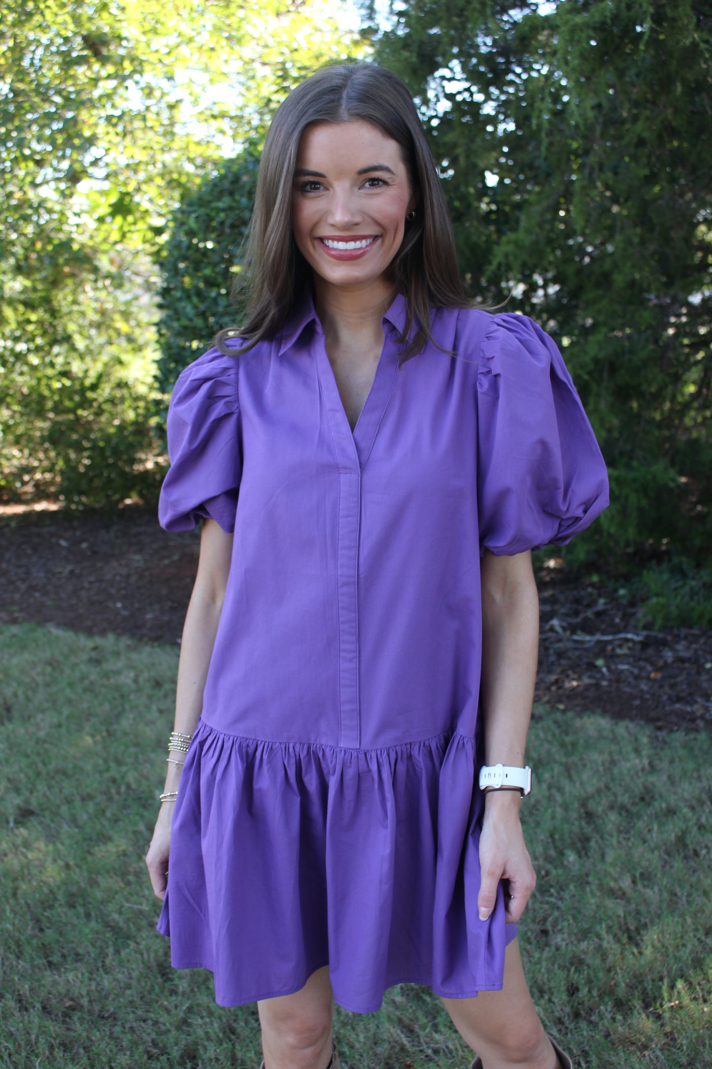 Peyton's Purple Dress