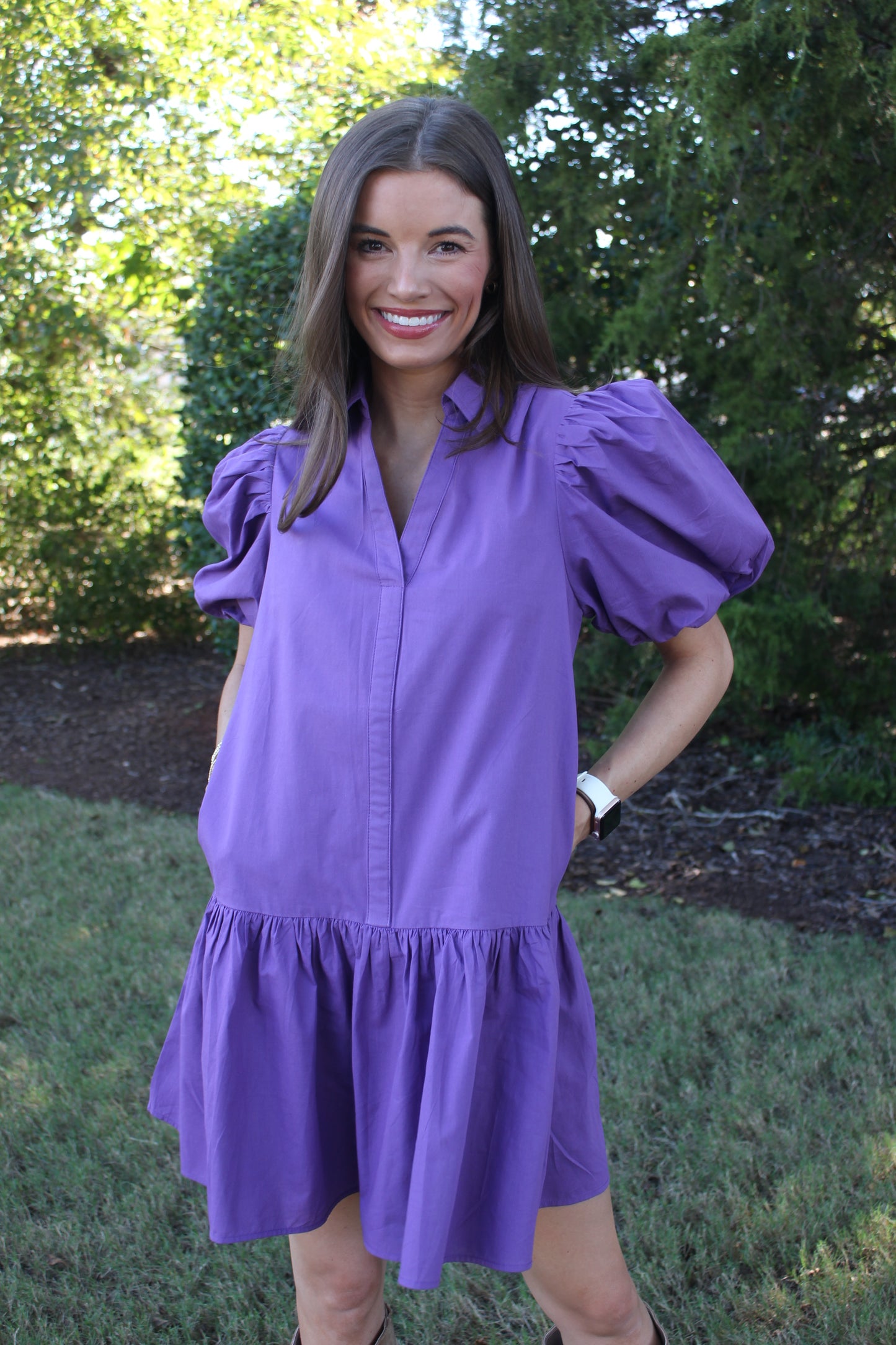 Peyton's Purple Dress